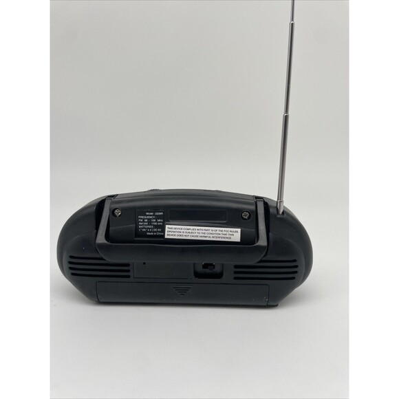Lifelong Baby Boom Box AM FM Radio Portable Black Battery *TESTED WORKING* - Picture 5 of 10